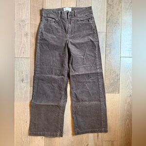 GAP High Stride Corduroy Wide-leg Pants